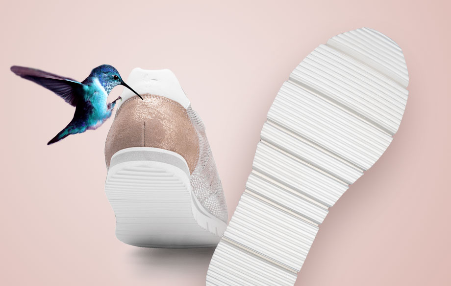 UXGO Sneaker mit Leichtzellsohle